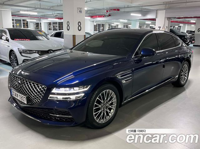 Genesis G80 Бензин 2.5 Turbo AWD 2021 года из Кореи
