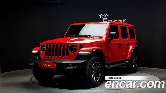 Jeep Wrangler 2.0 Overland Unlimited Top 4Door 80th Anniversary Edition 2021 года из Кореи