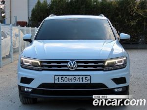 Volkswagen Tiguan 2.0 TDI Prestige 2020 года из Южной Кореи