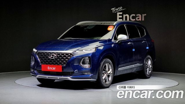 Hyundai Santafe Бензин 2.0T 4WD 2020 года из Кореи