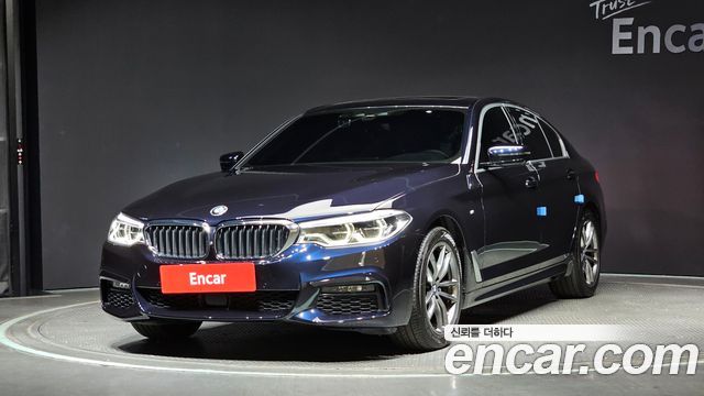 BMW 5-Series 520d M Sport Plus 2020 года из Кореи