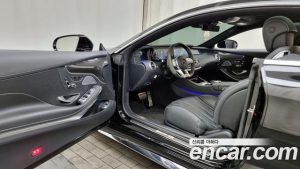 Mercedes-Benz S-Class S63 AMG 4MATIC+ Coupe 2020 года из Южной Кореи