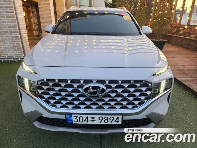 Hyundai Santafe Дизель 2.2 2WD 2021 года из Кореи
