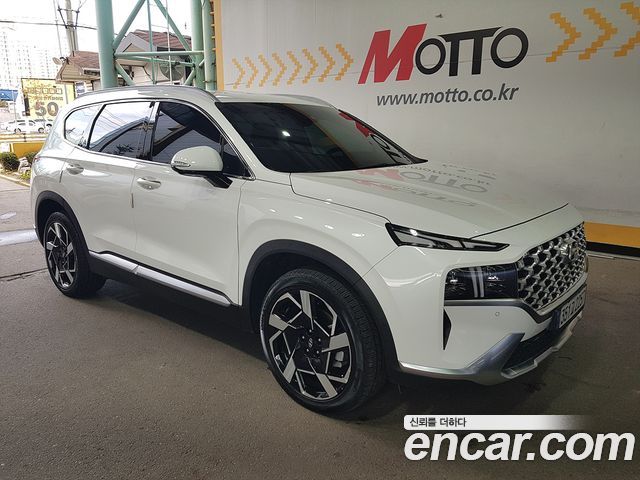 Hyundai Santafe Дизель 2.2 2WD 2021 года из Кореи