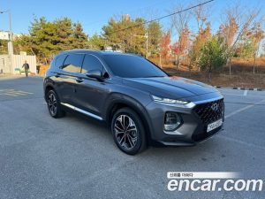 Hyundai Santafe Дизель 2.0 2WD 2020 года из Южной Кореи