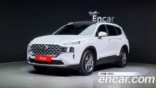 Hyundai Santafe Дизель 2.2 2WD 2021 года из Кореи