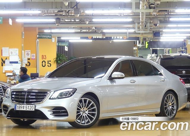 Mercedes-Benz S-Class S450L 4MATIC 2020 года из Кореи