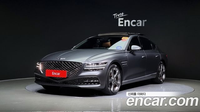 Genesis G80 Бензин 2.5 Turbo AWD 2021 года из Кореи