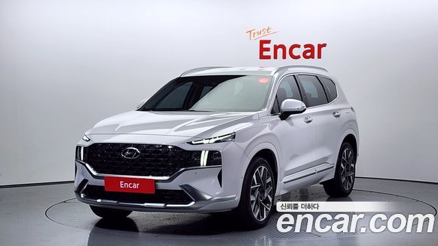 Hyundai Santafe Дизель 2.2 2WD 2021 года из Кореи