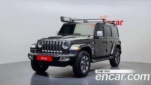 Jeep Wrangler 2.0 Overland Unlimited Top 4Door 2021 года из Южной Кореи