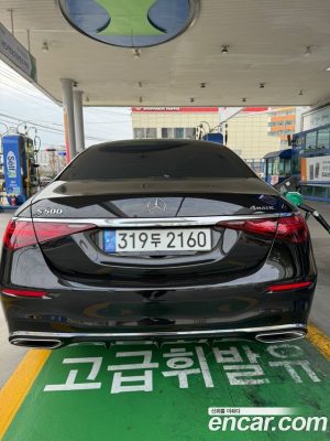 Mercedes-Benz S-Class S500L 4MATIC 2023 года из Южной Кореи