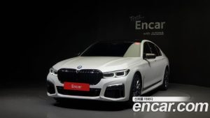 BMW 7-Series 745e i퍼포먼스 M Sport 2021 года из Южной Кореи