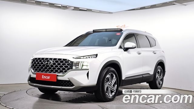 Hyundai Santafe Дизель 2.2 2WD 2021 года из Кореи