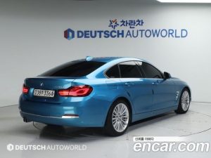 BMW 4-Series 420d Luxury Gran Coupe 2020 года из Южной Кореи