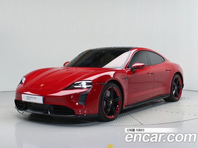 Porsche Taycan Turbo S 2023 года из Кореи