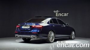 Mercedes-Benz E-Class E350 4MATIC AMG Line Edition 2021 года из Южной Кореи