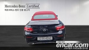 Mercedes-Benz C-Class C200 Cabriolet 2023 года из Южной Кореи