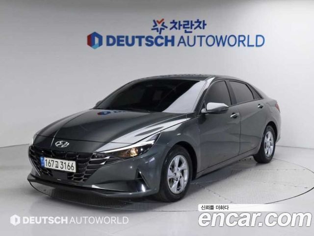 Hyundai AVANTE 1.6 2021 года из Кореи