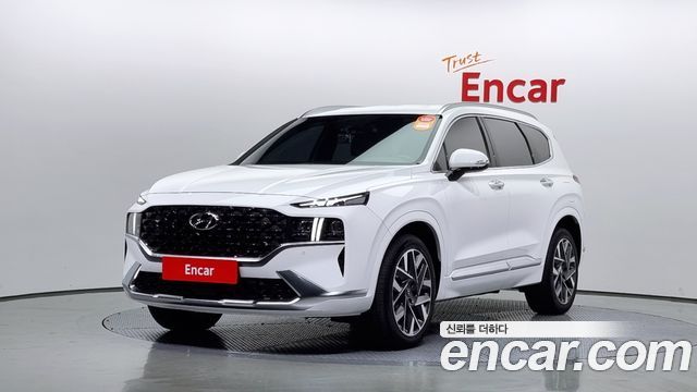 Hyundai Santafe Дизель 2.2 2WD 2021 года из Кореи