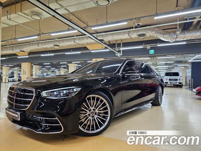 Mercedes-Benz S-Class S500L 4MATIC 2023 года из Кореи