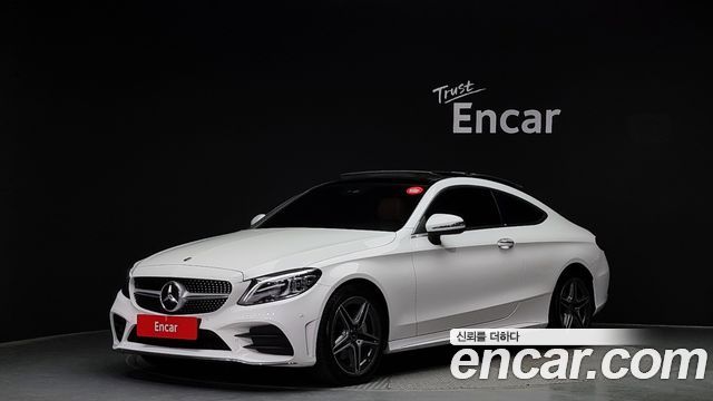 Mercedes-Benz C-Class C200 Coupe 2020 года из Кореи