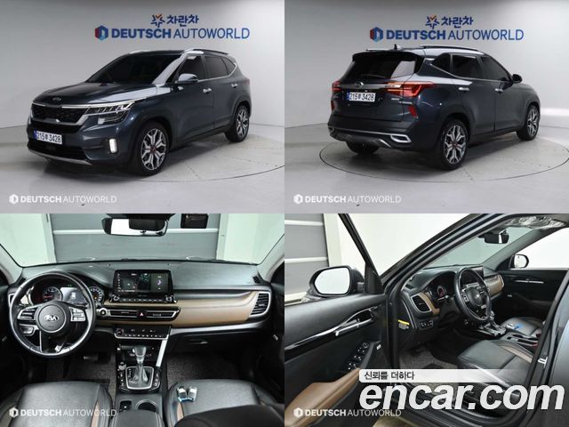 Kia Seltos Бензин 1.6 Turbo 2WD 2020 года из Кореи
