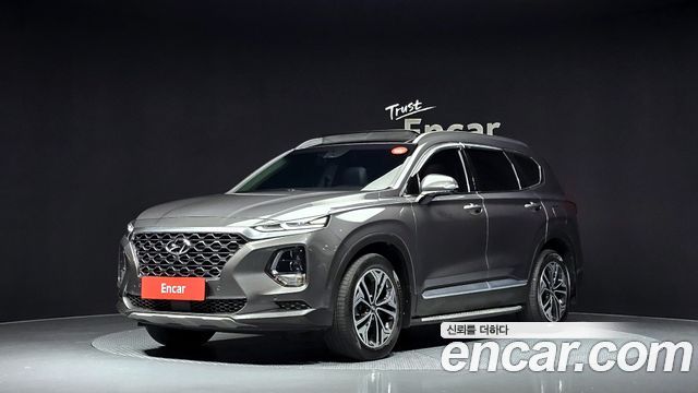Hyundai Santafe Дизель 2.0 2WD 2020 года из Кореи
