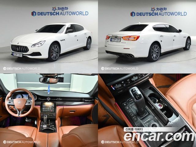 Maserati Quattroporte 3.0 V6 2019 года из Кореи