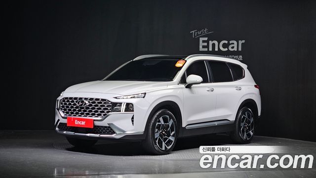 Hyundai Santafe Дизель 2.2 2WD 2021 года из Кореи