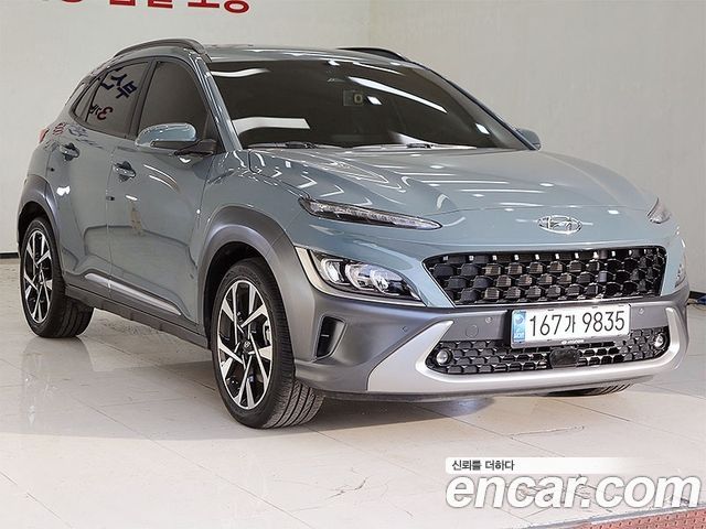 Hyundai Kona Бензин 1.6 Turbo 2WD 2021 года из Кореи