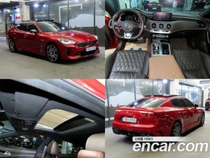 Kia Stinger 3.3 GT Meister Turbo Charger 2021 года из Южной Кореи