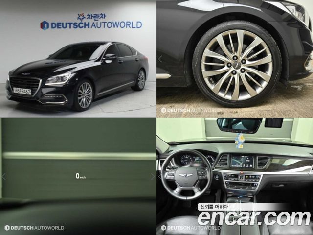 Genesis G80 3.8 GDI AWD 2020 года из Кореи