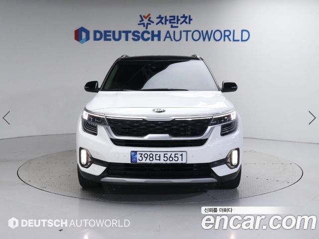 Kia Seltos Бензин 1.6 Turbo 4WD 2022 года из Кореи