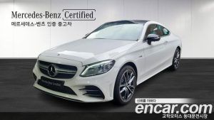 Mercedes-Benz C-Class C43 AMG 4MATIC Coupe 2023 года из Южной Кореи
