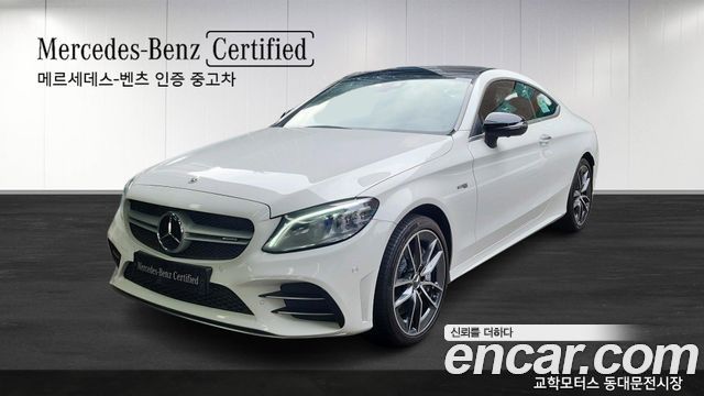 Mercedes-Benz C-Class C43 AMG 4MATIC Coupe 2023 года из Кореи