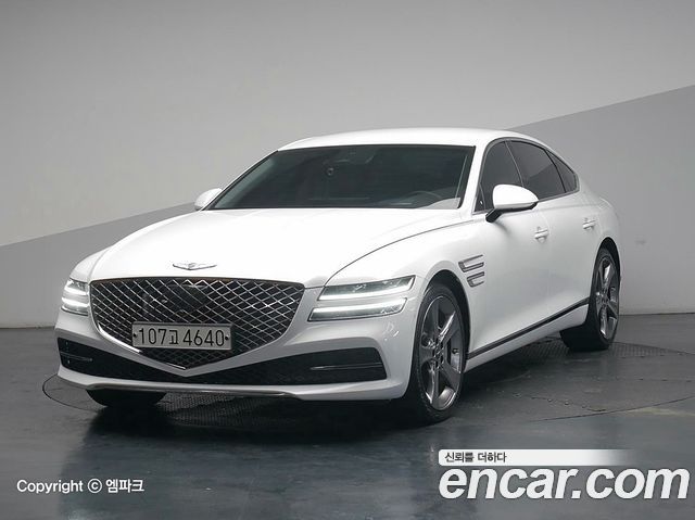Genesis G80 Бензин 3.5 Turbo AWD 2021 года из Кореи