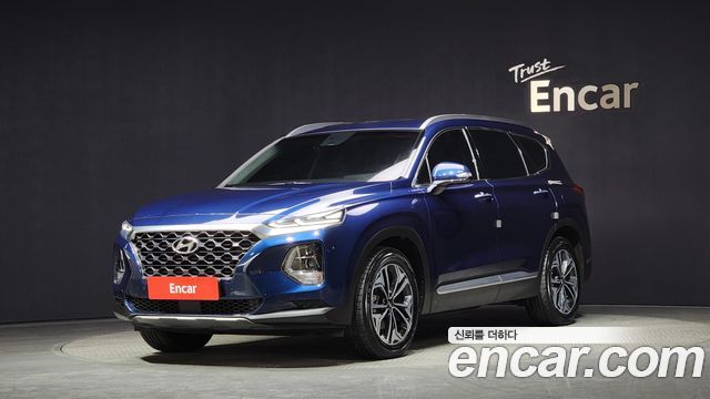 Hyundai Santafe Дизель 2.2 2WD 2020 года из Кореи