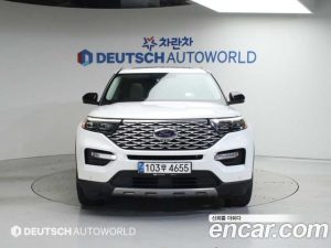 Ford Explorer 3.0 платина 4WD 2021 года из Южной Кореи