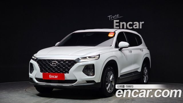 Hyundai Santafe Дизель 2.0 2WD 2020 года из Кореи
