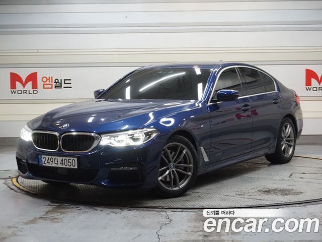 BMW 5-Series 520d xDrive M Sport Plus 2020 года из Кореи