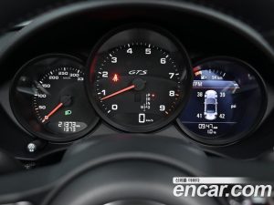 Porsche 718 4.0 GTS 2021 года из Южной Кореи
