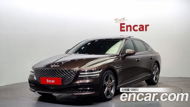 Genesis G80 Бензин 3.5 Turbo AWD 2021 года из Кореи