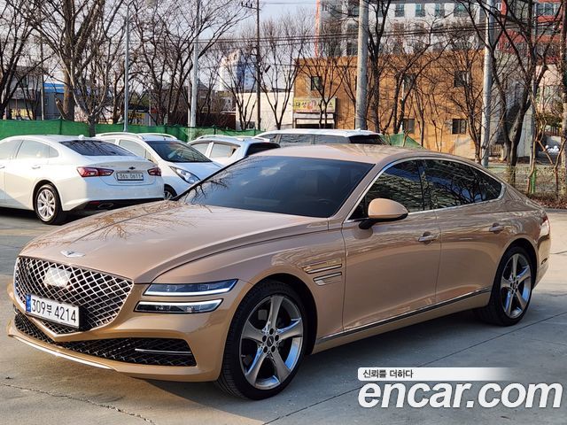 Genesis G80 Бензин 2.5 Turbo AWD 2021 года из Кореи