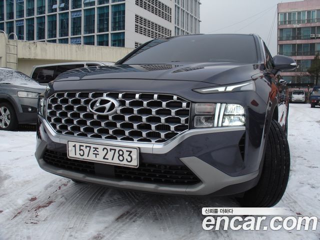 Hyundai Santafe Дизель 2.2 2WD 2021 года из Кореи