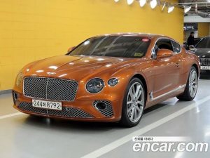 Bentley Continental 4.0 GT 2020 года из Южной Кореи