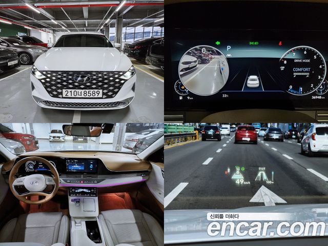 Hyundai Grandeur 2.5 2020 года из Кореи