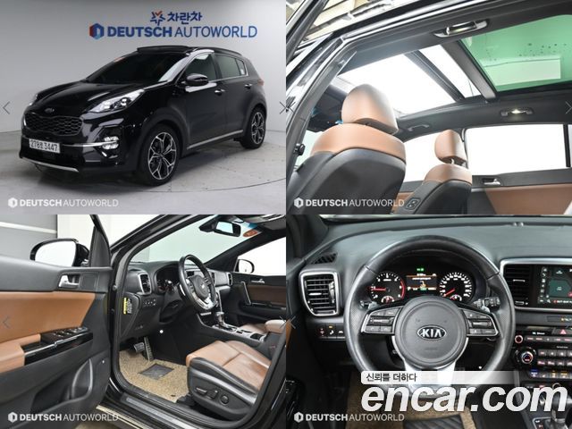 Kia Sportage Дизель 2.0 2WD 2020 года из Кореи