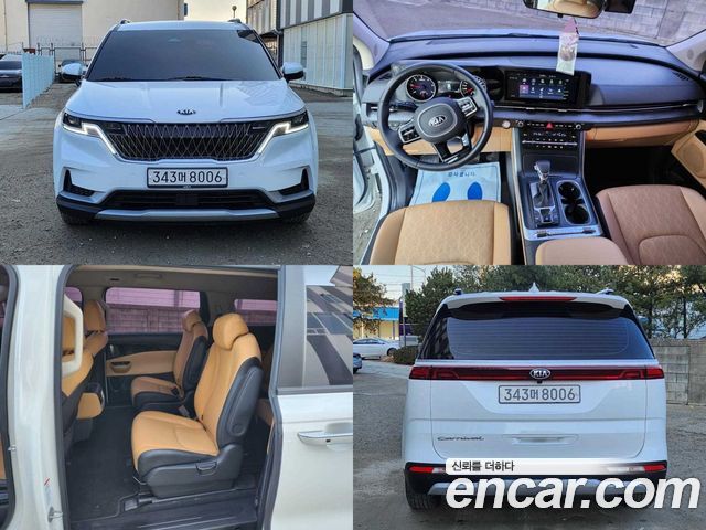 Kia Carnival 9-Seater Prestige 2021 года из Кореи