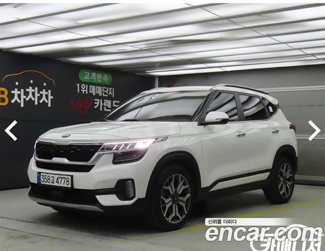 Kia Seltos Бензин 1.6 Turbo 2WD 2022 года из Кореи