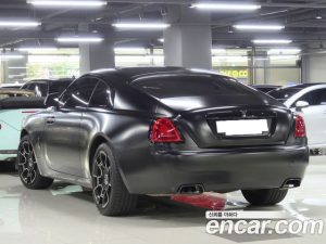Rolls-Royce Wraith 6.6 Black Badge 2020 года из Южной Кореи